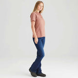 RIDGELINE Signature Polo Shirt - Womens - Dusky Pink