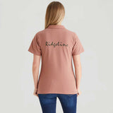 RIDGELINE Signature Polo Shirt - Womens - Dusky Pink