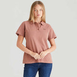 RIDGELINE Signature Polo Shirt - Womens - Dusky Pink