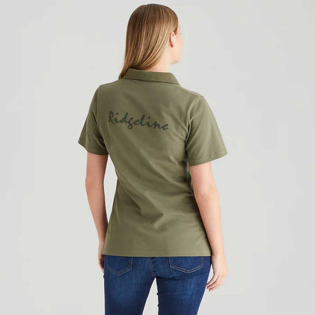 RIDGELINE Signature Polo Shirt - Womens - Khaki
