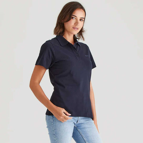 RIDGELINE Signature Polo Shirt - Womens - Navy
