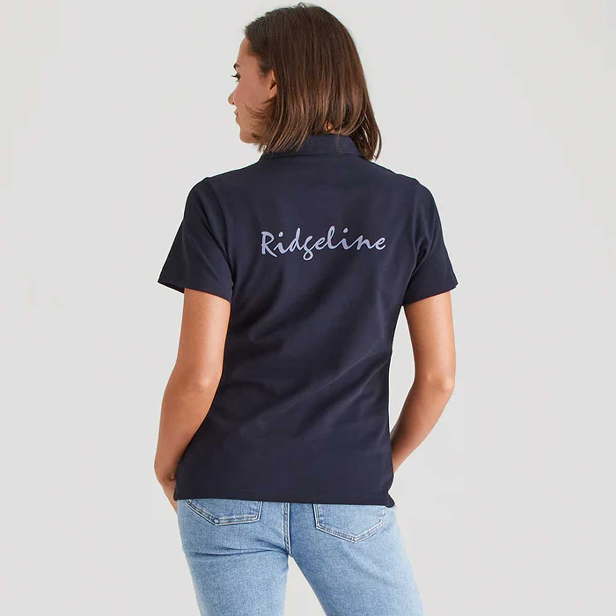 RIDGELINE Signature Polo Shirt - Womens - Navy