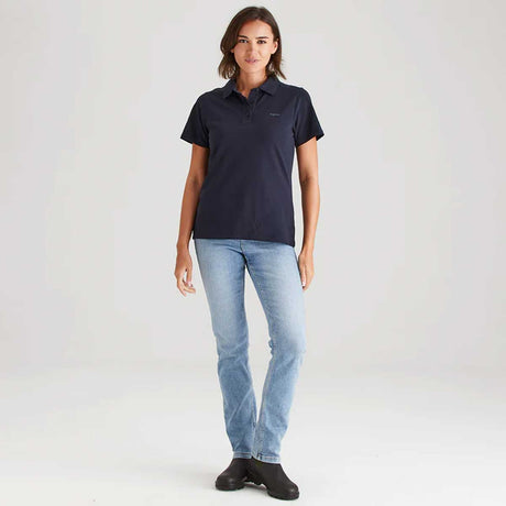 RIDGELINE Signature Polo Shirt - Womens - Navy