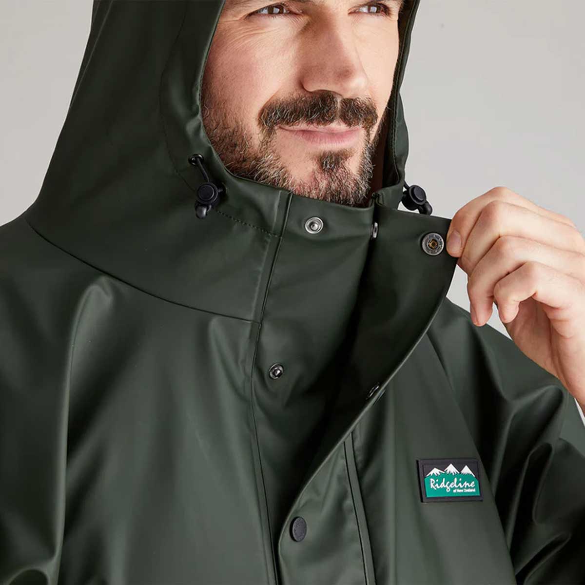 RIDGELINE Signature Poncho - Deep Forest