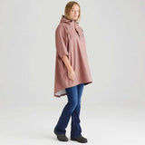 RIDGELINE Signature Poncho - Dusky Pink
