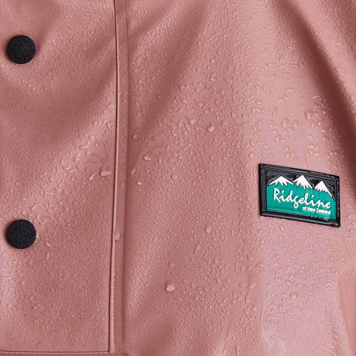 RIDGELINE Signature Poncho - Dusky Pink