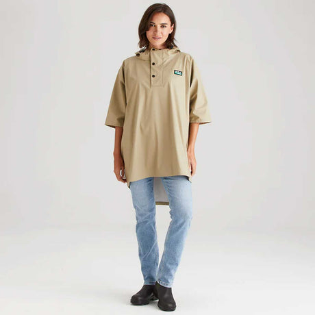 RIDGELINE Signature Poncho - Eucalyptus