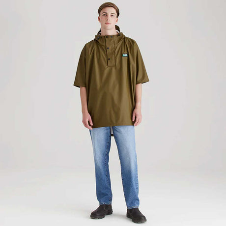 RIDGELINE Signature Poncho - Teak