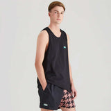 RIDGELINE Signature Singlet Top - Black