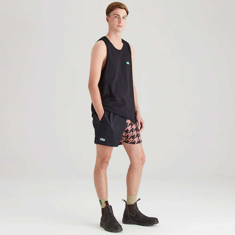 RIDGELINE Signature Singlet Top - Black