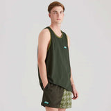 RIDGELINE Signature Singlet Top - Deep Forest