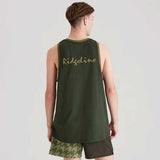 RIDGELINE Signature Singlet Top - Deep Forest
