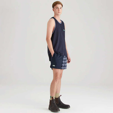 RIDGELINE Signature Singlet Top - Navy