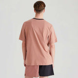 RIDGELINE Signature T-Shirt - Mens - Dusky Pink