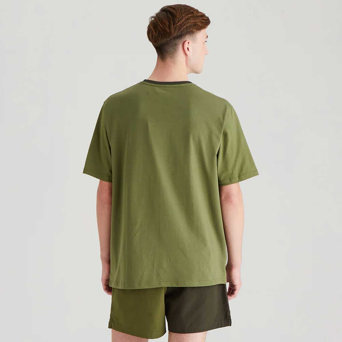 RIDGELINE Signature T-Shirt - Mens - Fern Green