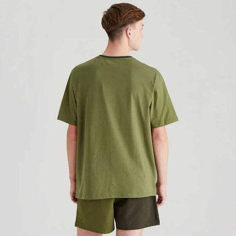 RIDGELINE Signature T-Shirt - Mens - Fern Green