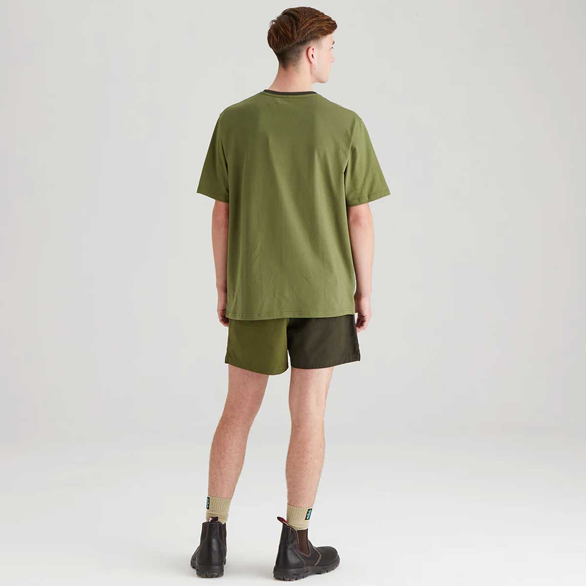 RIDGELINE Signature T-Shirt - Mens - Fern Green
