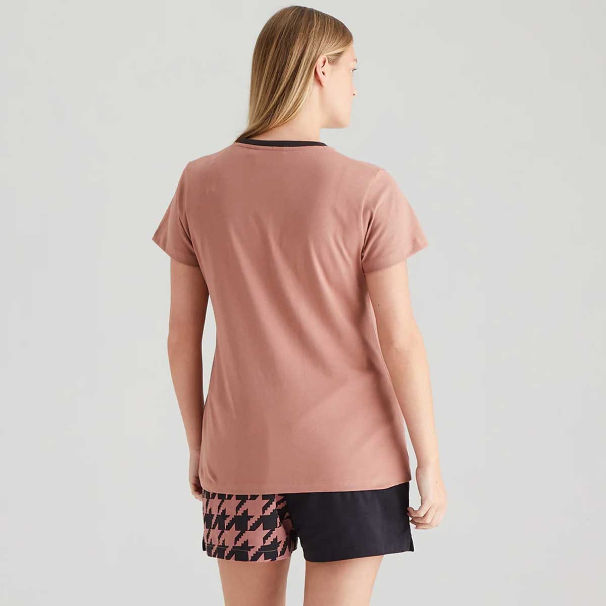 RIDGELINE Signature T-Shirt - Womens - Dusky Pink