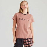 RIDGELINE Signature T-Shirt - Womens - Dusky Pink