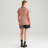 RIDGELINE Signature T-Shirt - Womens - Dusky Pink