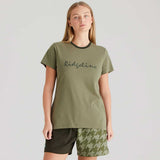 RIDGELINE Signature T-Shirt - Womens - Khaki