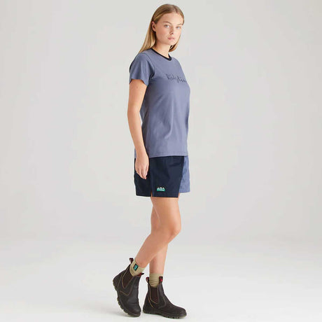 RIDGELINE Signature T-Shirt - Womens - Storm