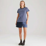 RIDGELINE Signature T-Shirt - Womens - Storm