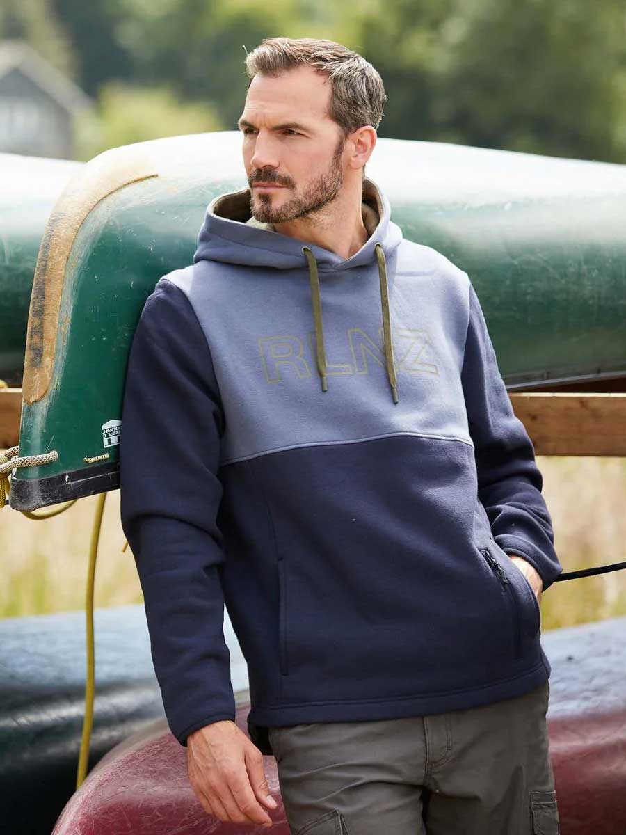 RIDGELINE South Island Hoodie - Mens - Navy