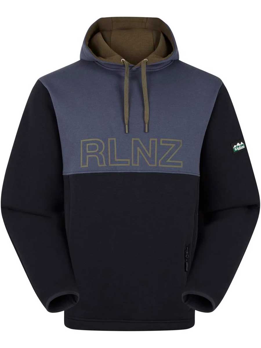 RIDGELINE South Island Hoodie - Mens - Navy