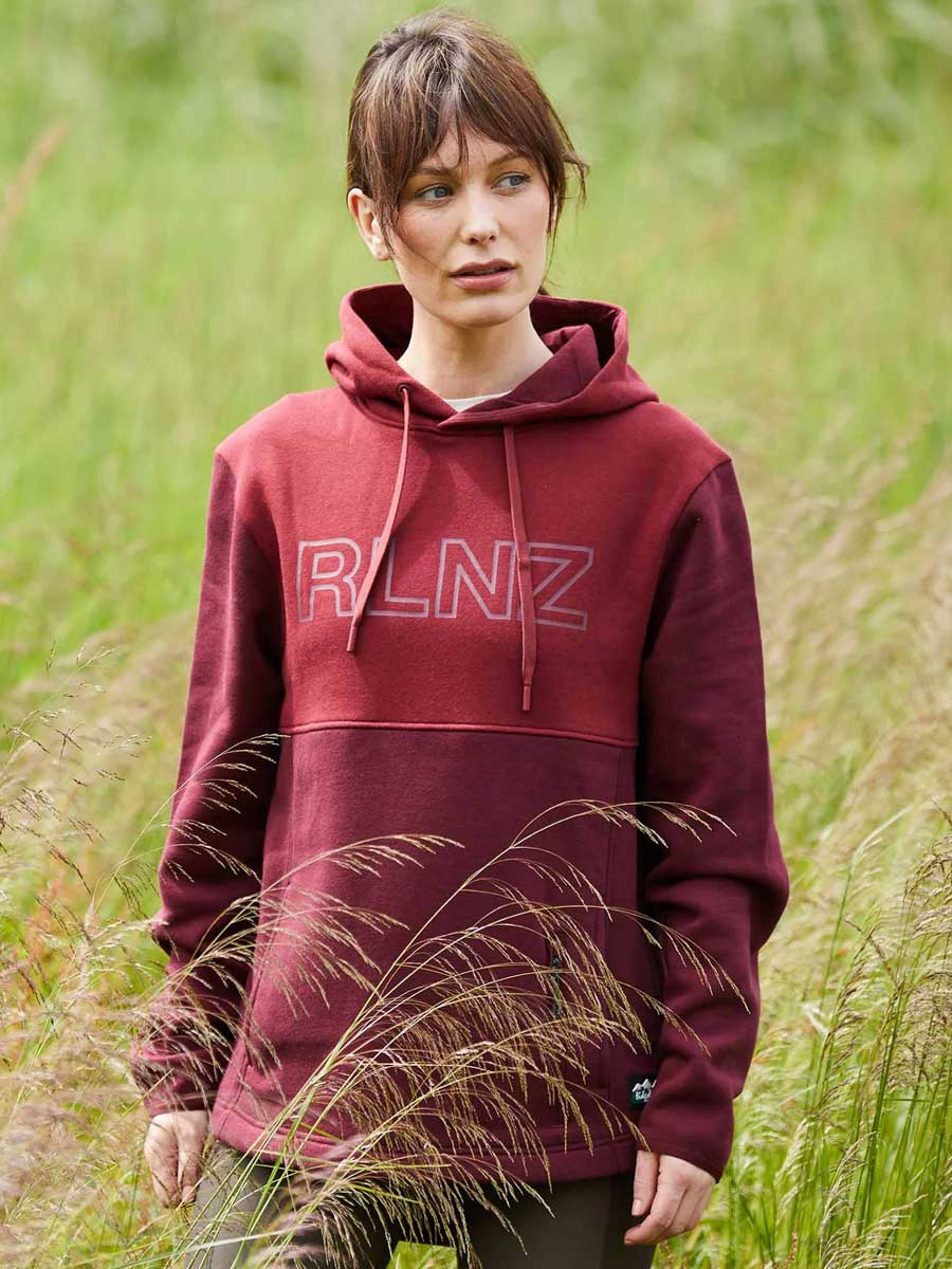 RIDGELINE South Island Hoodie - Women's - Winter Berry