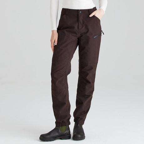 Ridgeline women's Cambrian Trouser Deep Bark, front view