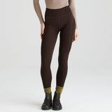 Ridgeline women's Infinity Leggings Deep Bark, front view