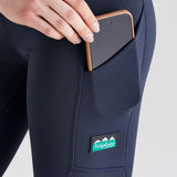 Ridgeline women's Infinity Pro Leggings Navy, pocket detail