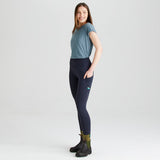 Ridgeline women's Infinity Pro Leggings Navy, side view