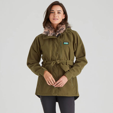 RIDGELINE Womens Monsoon Nordic Jacket - Teak