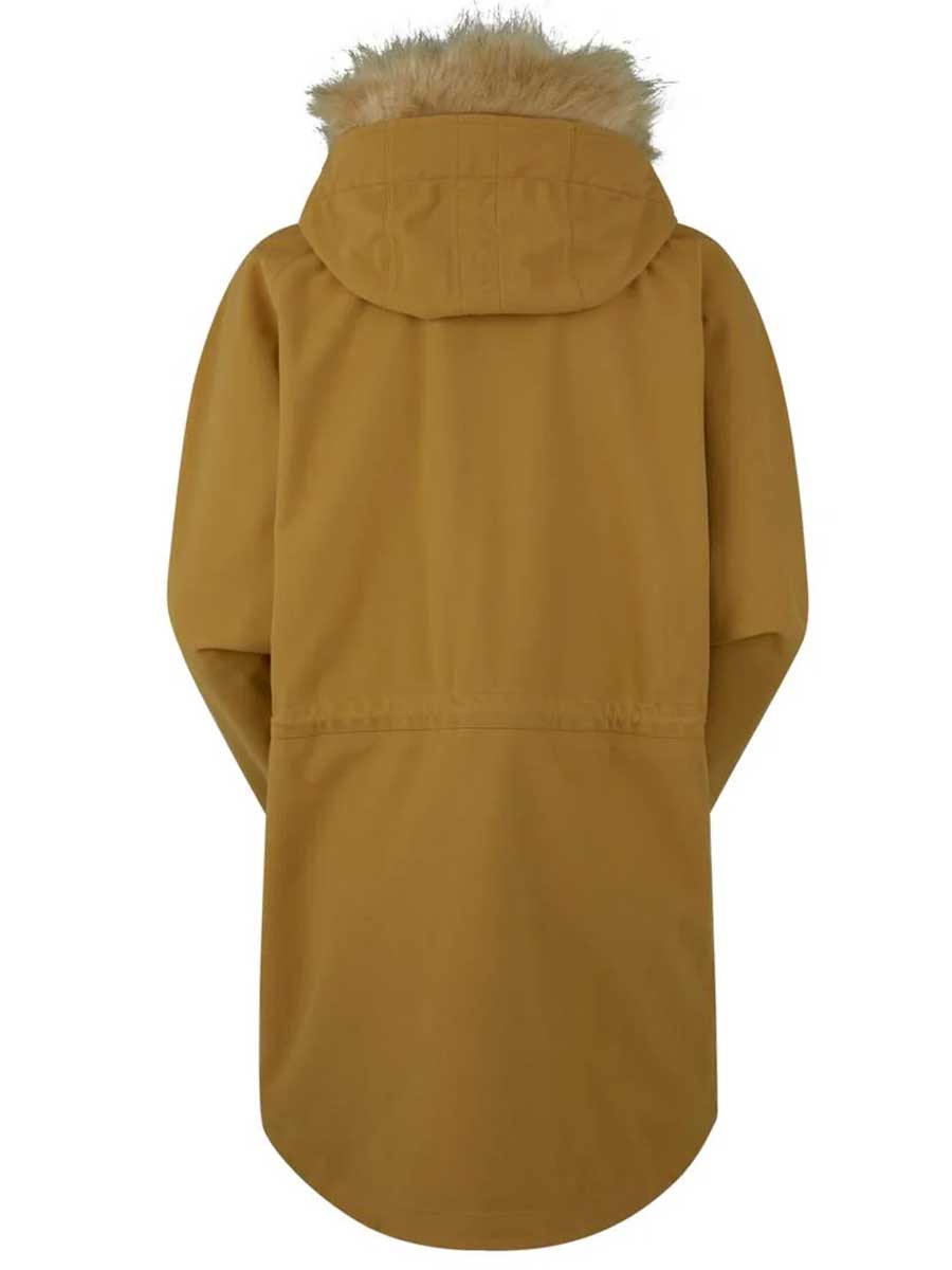 RIDGELINE Womens Monsoon Nordic Smock - Teak