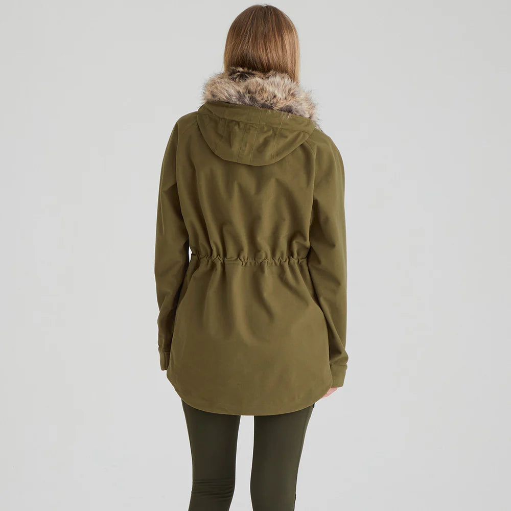 RIDGELINE Womens Monsoon Nordic Smock - Teak