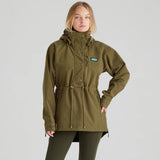 RIDGELINE Womens Monsoon Nordic Smock - Teak