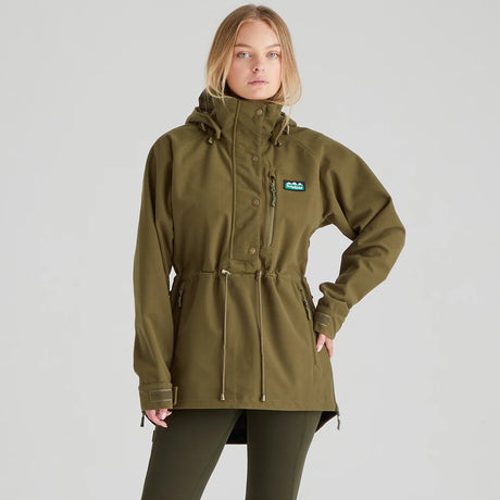 RIDGELINE Womens Monsoon Nordic Smock - Teak
