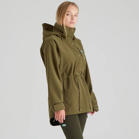 RIDGELINE Womens Monsoon Nordic Smock - Teak