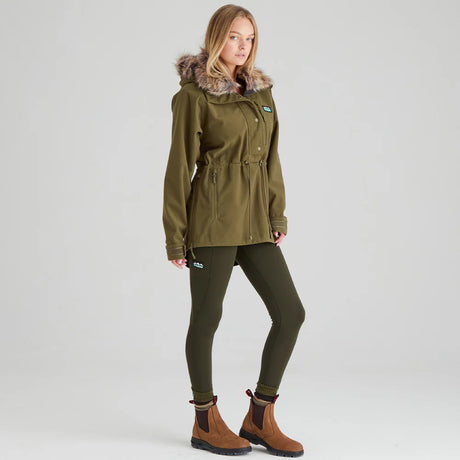 RIDGELINE Womens Monsoon Nordic Smock - Teak