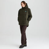 Ridgeline women's Taiga Thermal Jacket Deep Forest, side view