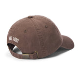 RM Williams Branded Twill Cap - Hot Fudge, rear adjustment strap