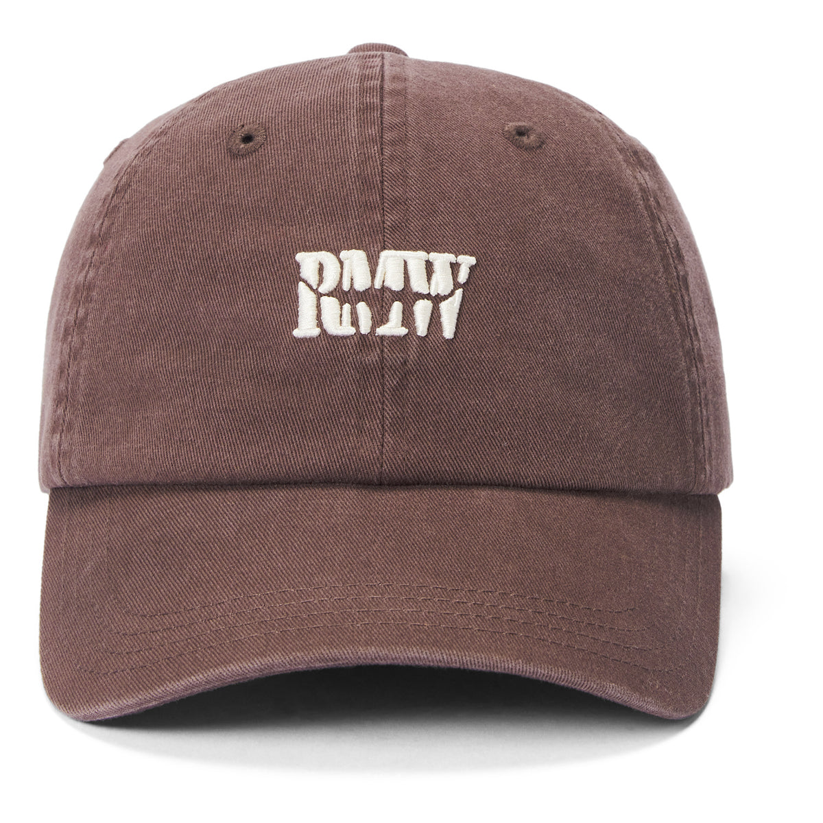 RM Williams Branded Twill Cap - Hot Fudge, front view