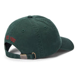 RM Williams Branded Twill Cap - Pine, rear adjustment strap