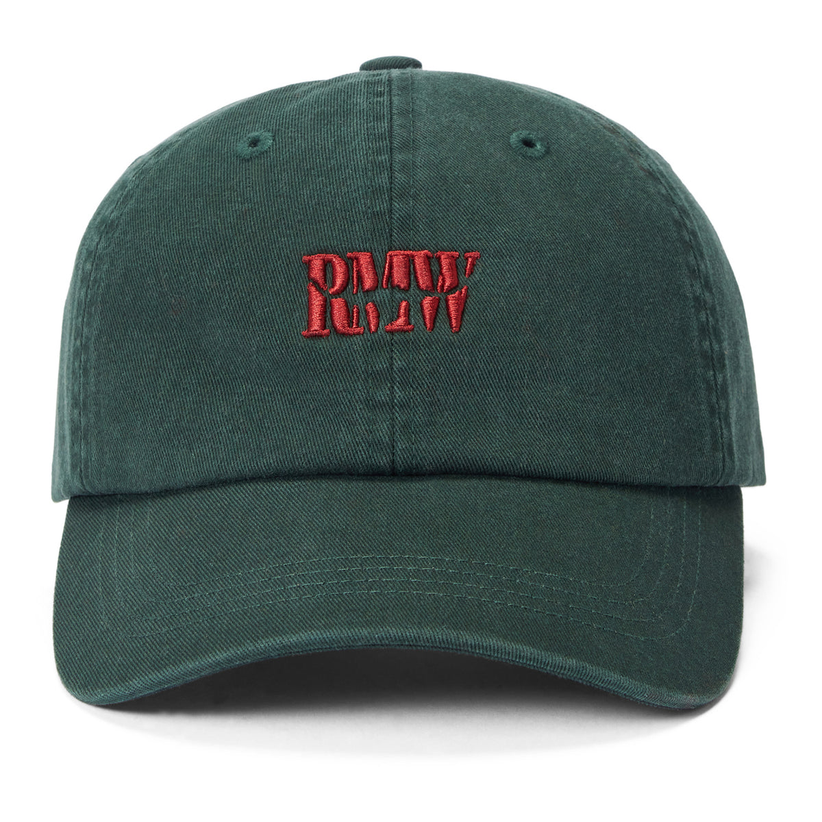 RM Williams Branded Twill Cap - Pine, front view
