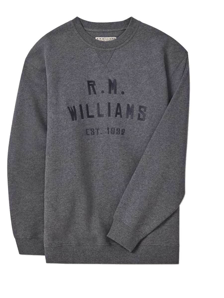 30% OFF RM WILLIAMS Bale Sweatshirt - Men's - Charcoal