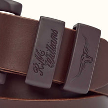Load image into Gallery viewer, RM WILLIAMS Drover 1.5&quot; Belt - Mens - Chocolate
