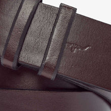 Load image into Gallery viewer, RM WILLIAMS Covered Buckle Belt - Men&#39;s CB096 Leather 1.5&quot;  - Chestnut
