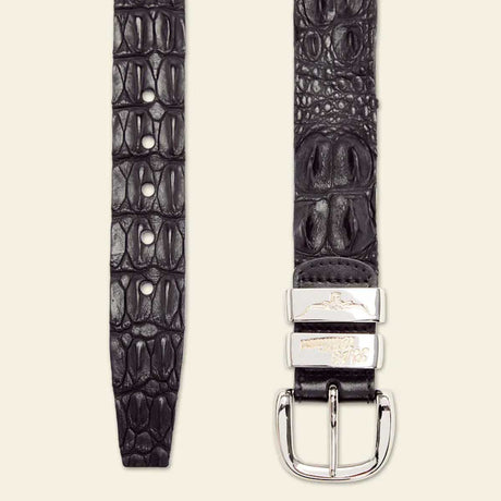RM WILLIAMS Saltwater Crocodile Belt - Men's 1.5" - Black